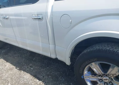 2017 Ford F-150 Platinum from USA, damaged, VIN 1FTEW1EF5HFA81495